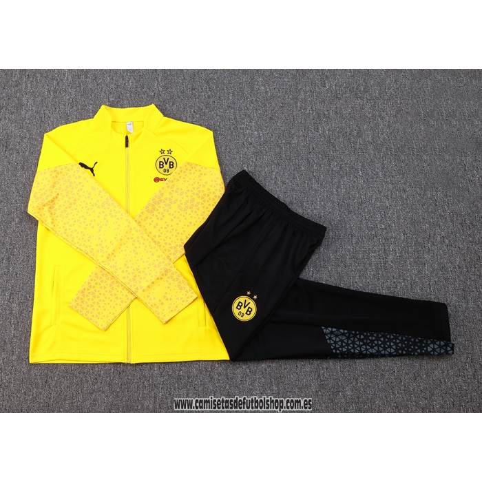 Chandal de Chaqueta del Borussia Dortmund 23-24 Amarillo